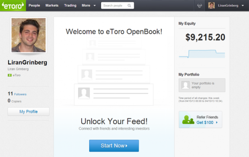 Unlock feed
