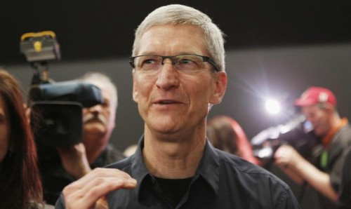 Tim cook camera flashes