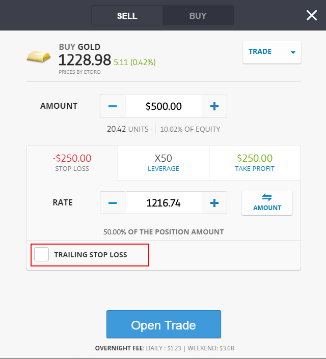 How to set the TSL