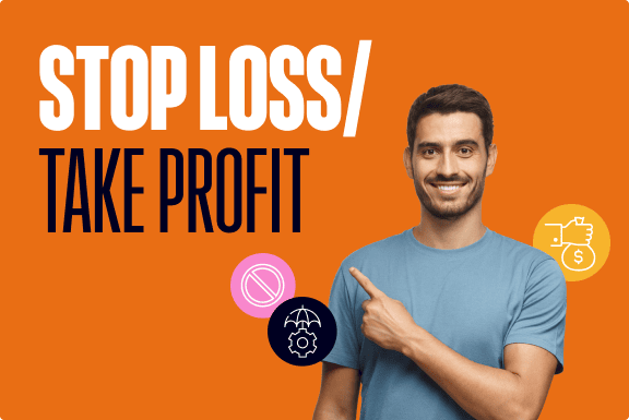 Configuración de órdenes stop loss y take profit