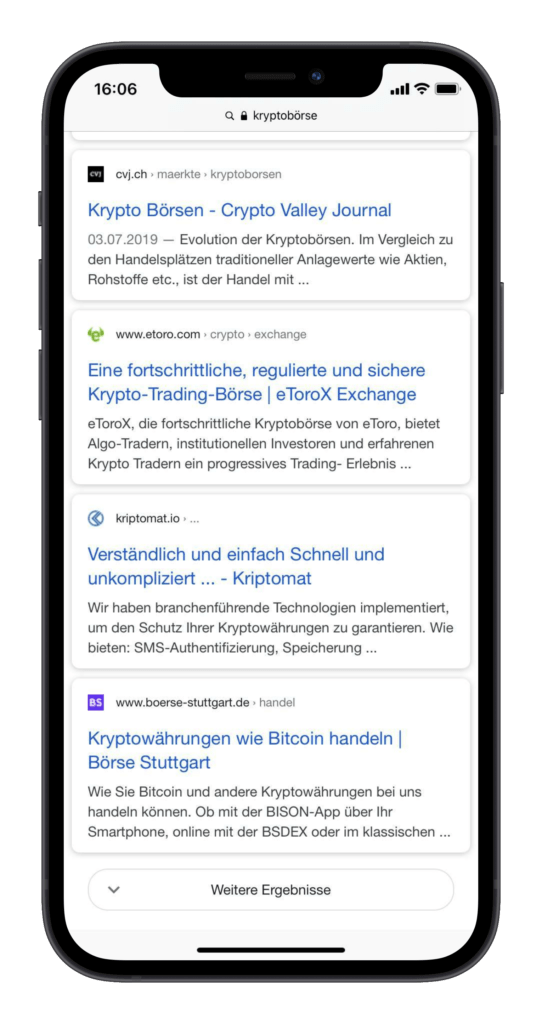 Am Smartphone Kryptowährungen traden und deren Kurse live verfolgen