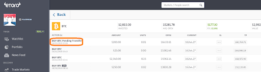 how to transfer crypto to etoro wallet