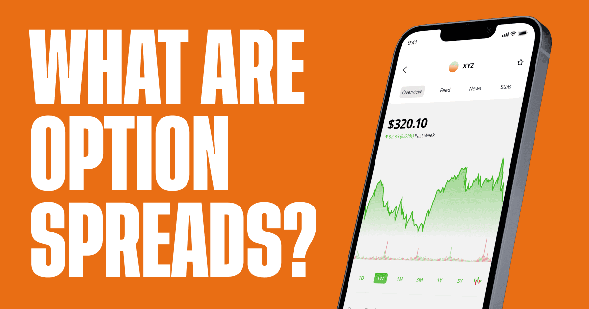 What are options spreads, and how do they work?