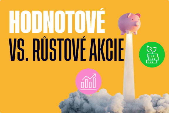 V čem se liší růstové a hodnotové akcie