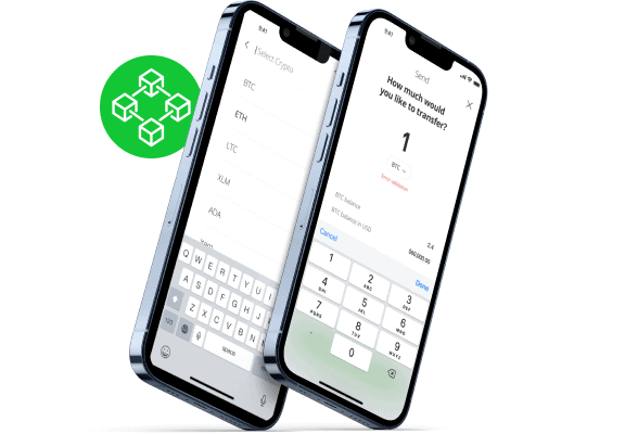 Store and transfer your crypto with ease