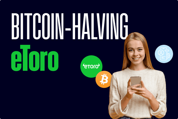 Bitcoin-halving: handelen op eToro
