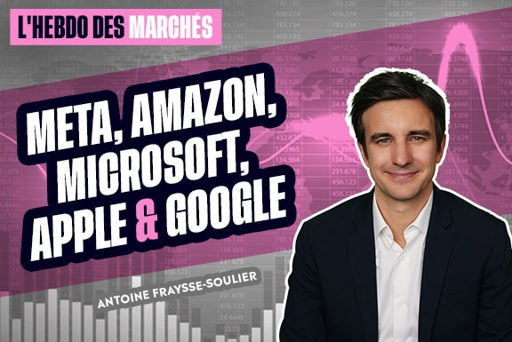 Hebdo des marchés : Meta, Amazon, Microsoft, Apple & Google