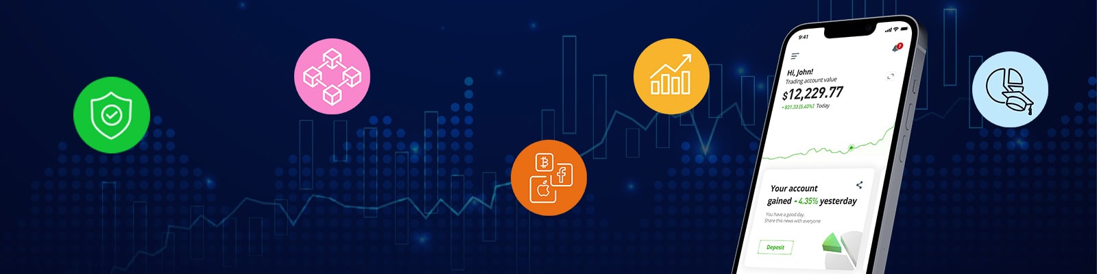 5 raisons d’investir avec l’application eToro