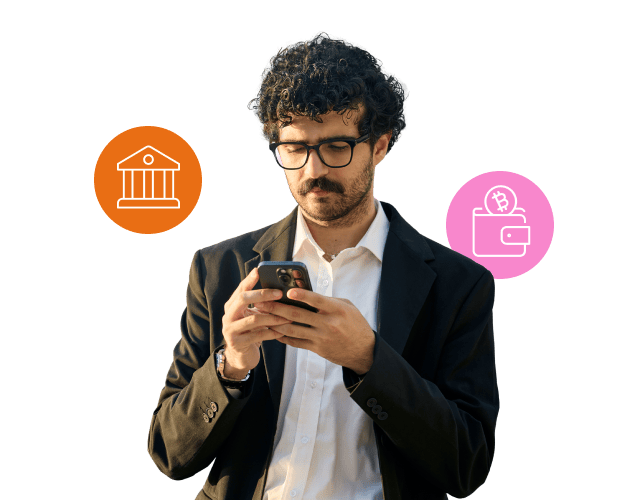 BUY BITCOIN  WITH A BANK ACCOUNT