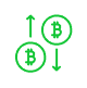 Start your crypto transfer (send or receive)
