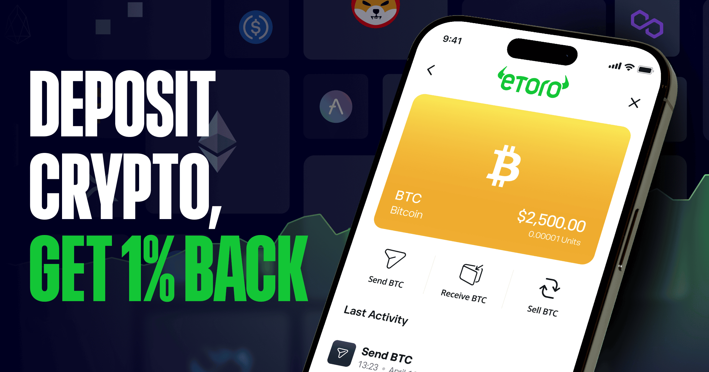 From crypto to fiat on eToro