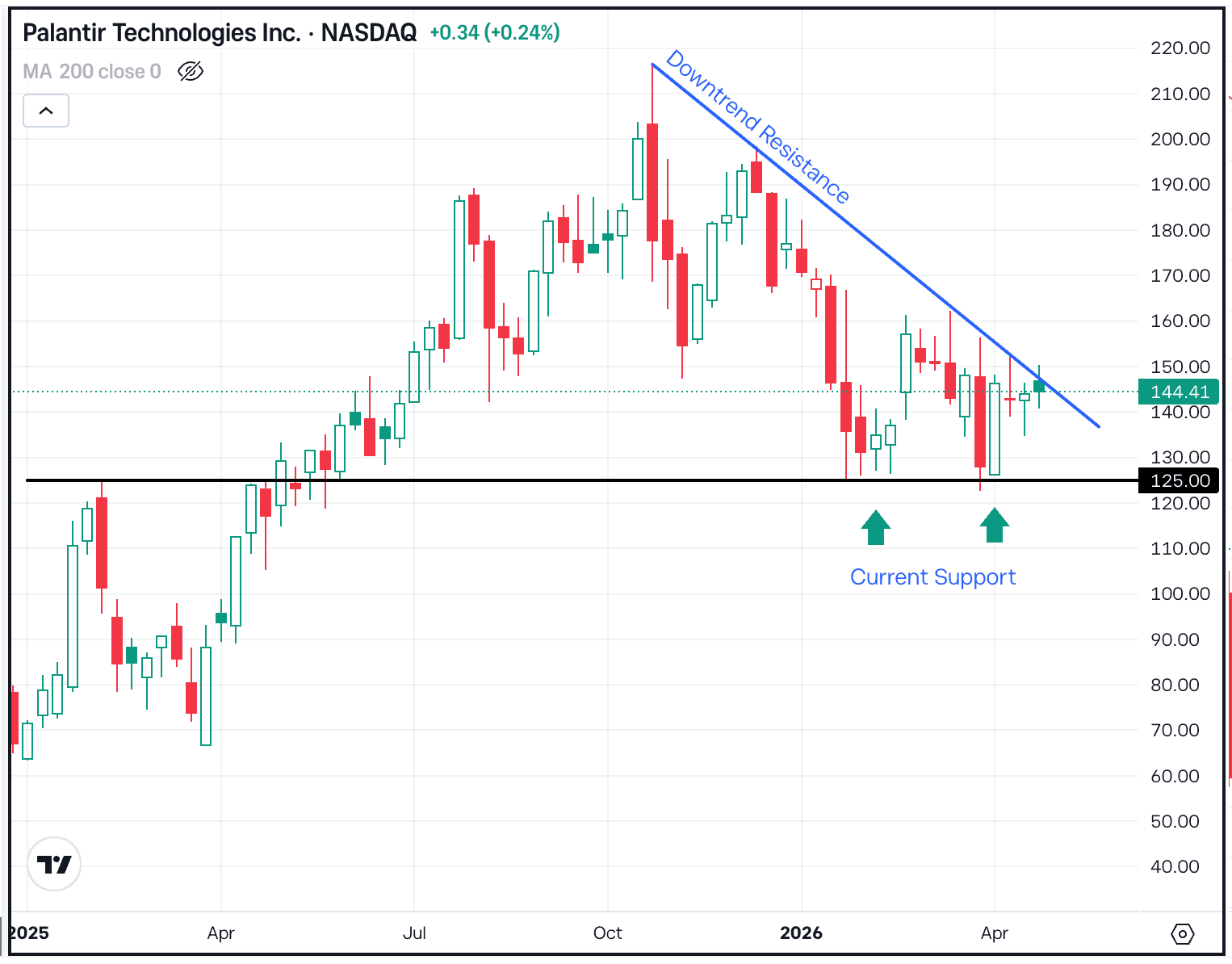 Palantir Charts in Focus After Earnings