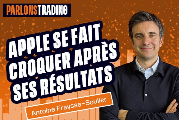 Apple se fait croquer après ses résultats